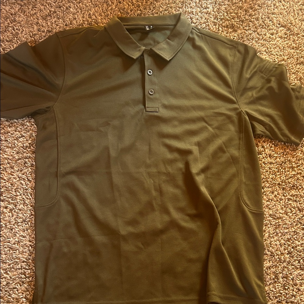 Olive Green Polo Shirt